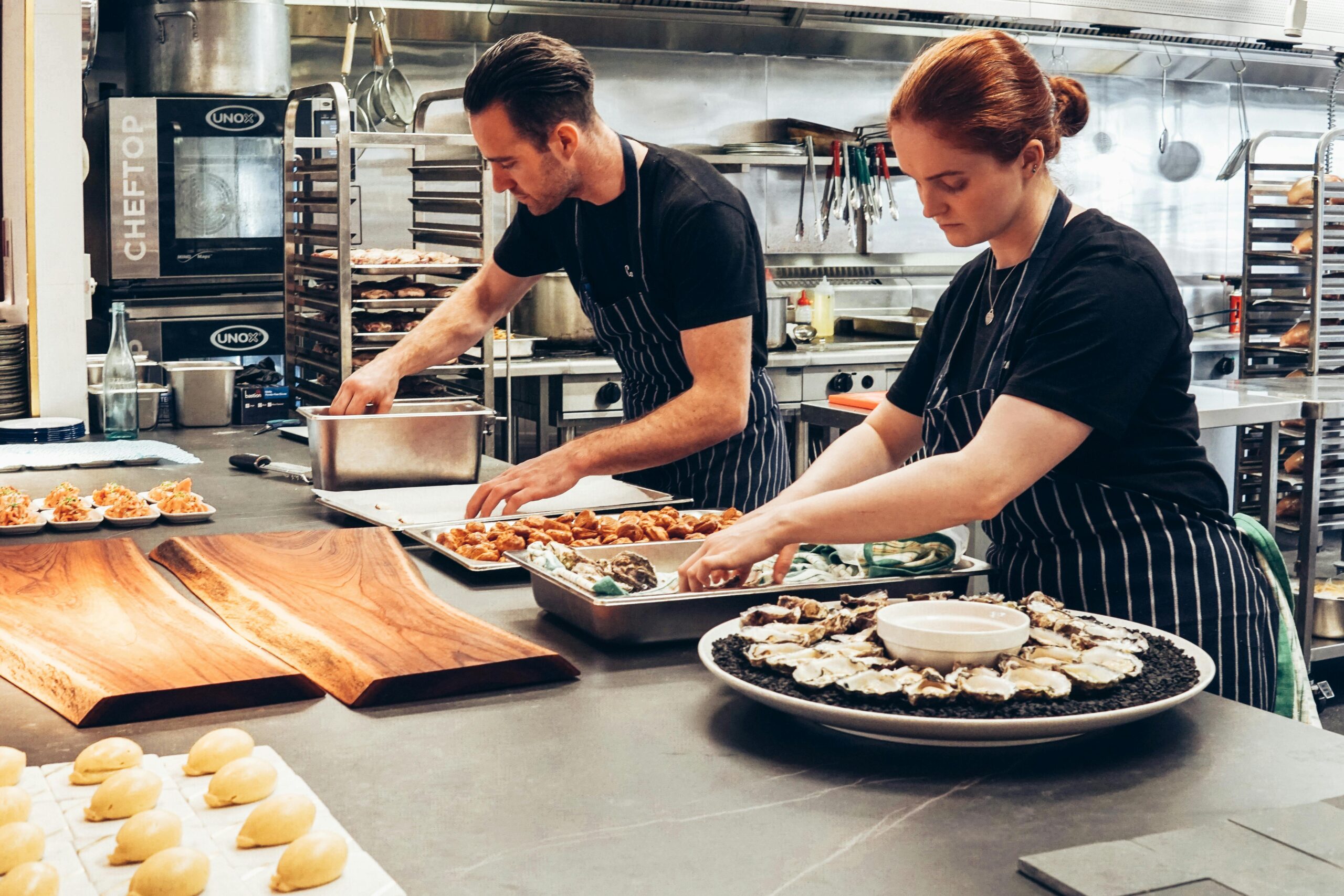 organizzare la cucina del ristorante